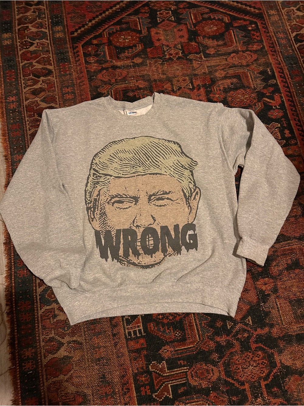 ANTI TRUMP Crewneck Sweatshirt